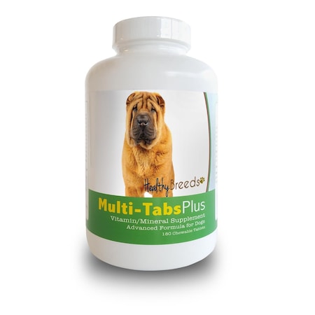 Healthy Breeds Chinese Shar Pei Multi-Tabs Plus Chewable Tablets, 180PK 840235140050